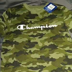 Champion Kids Short Sleeve Camo Tee - Green